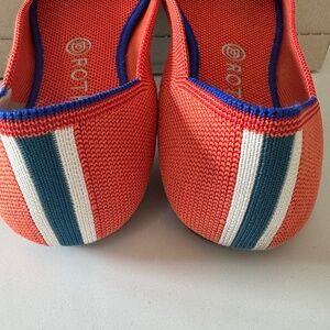 Rothy's | Size 10 | Persimmon Marine Heel Stripe